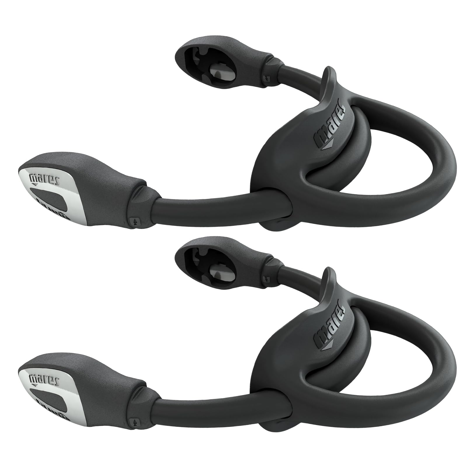 Mares BUNGEE STRAPS Fin Straps Unisex-Adult XL Black