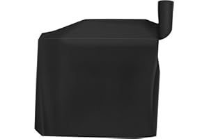 ZBXFCSH Heavy Duty ZGC-02B Full Length Grill Cover Fits Z Grill 700 Serial Wood Pellet Grills and ZPG-450A ZPG-550B Grills