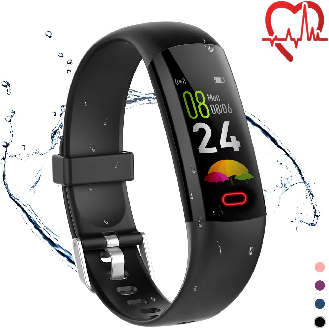 YoYoFit Lod Kids Health Fitness Tracker with Heart Rate Monitor