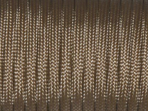 7 Strand Core 550lb Paracord Parachute Cord Lanyard Mil Spec Type III-100ft (Khaki(14#))