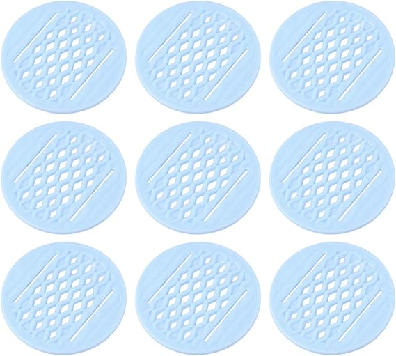 Amazon.com : Cabilock 25 Pcs Planter Hole Mesh Pad Round ...