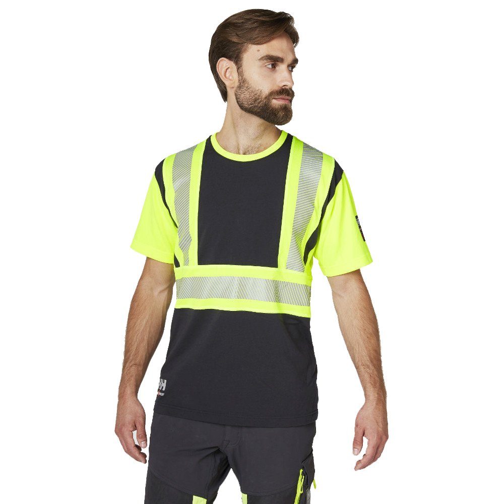 Helly Hansen Men's, Yellow/Ebony, L - Chest 42.5" (108cm)