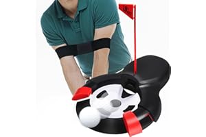 Shu-Ran Golf Automatic Putting Ball Return Cup ，Putting Practice Automatic Putting Machine，Golf Cup Training Aid, Putting Returner for Indoor Outdoor Office Practic Golf Training Aids