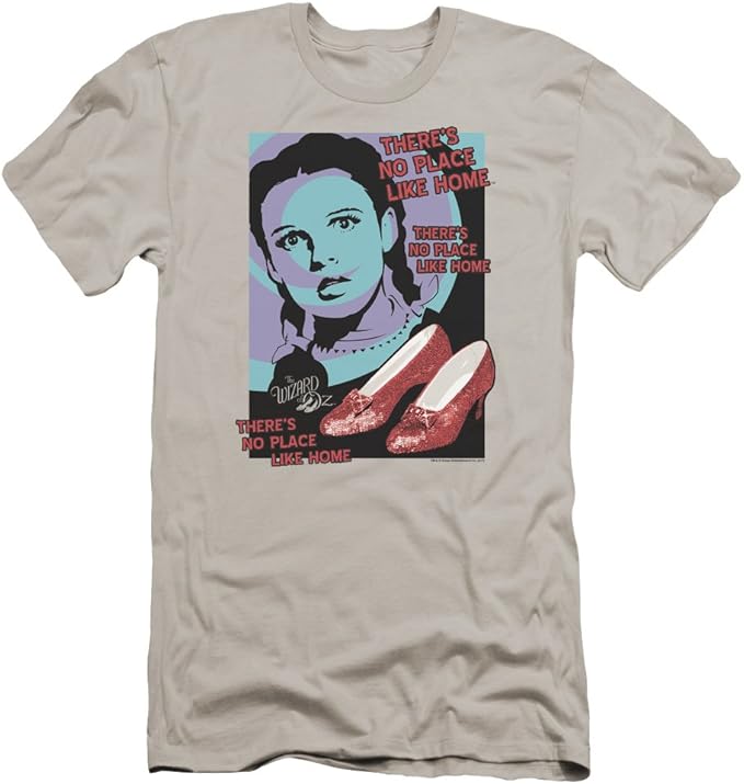 Amazon.com: Wizard of Oz Click 3 Times Unisex Adult Canvas Brand T Shirt for Men and Women, 2X 