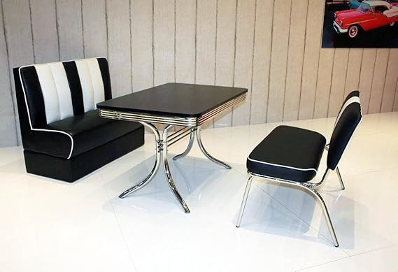 wendland-moebel.de Hausmarke Bank-Sitzgruppe American Diner Vegas King6