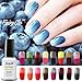 Fairy Glo (Pick Any 10 Colors ) Gel Nail Polish Soak Off Thermal Temperature Changing Colour UV LED Maniure Gift Set Nail Lacquer Art Kit