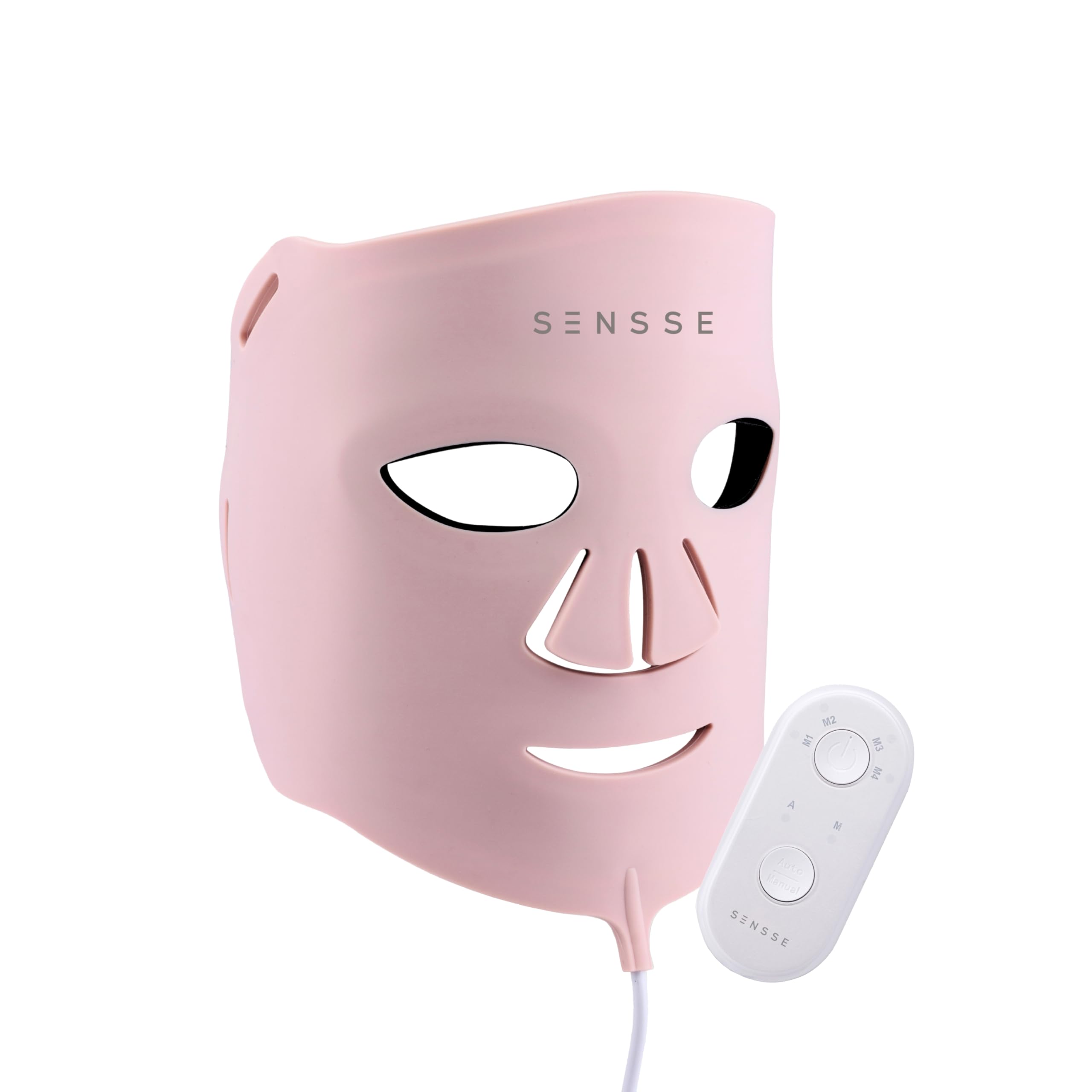 SENSSE Professional LED Mask | Soft & Flexible High Grade Silicon For Safe and Comfortable Use For Any Face Shape