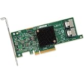 LSI Logic Controller Card LSI00301 SAS 9207-8i 8Port Internal SAS/SATA 6Gb/s PCI Express Single Retail