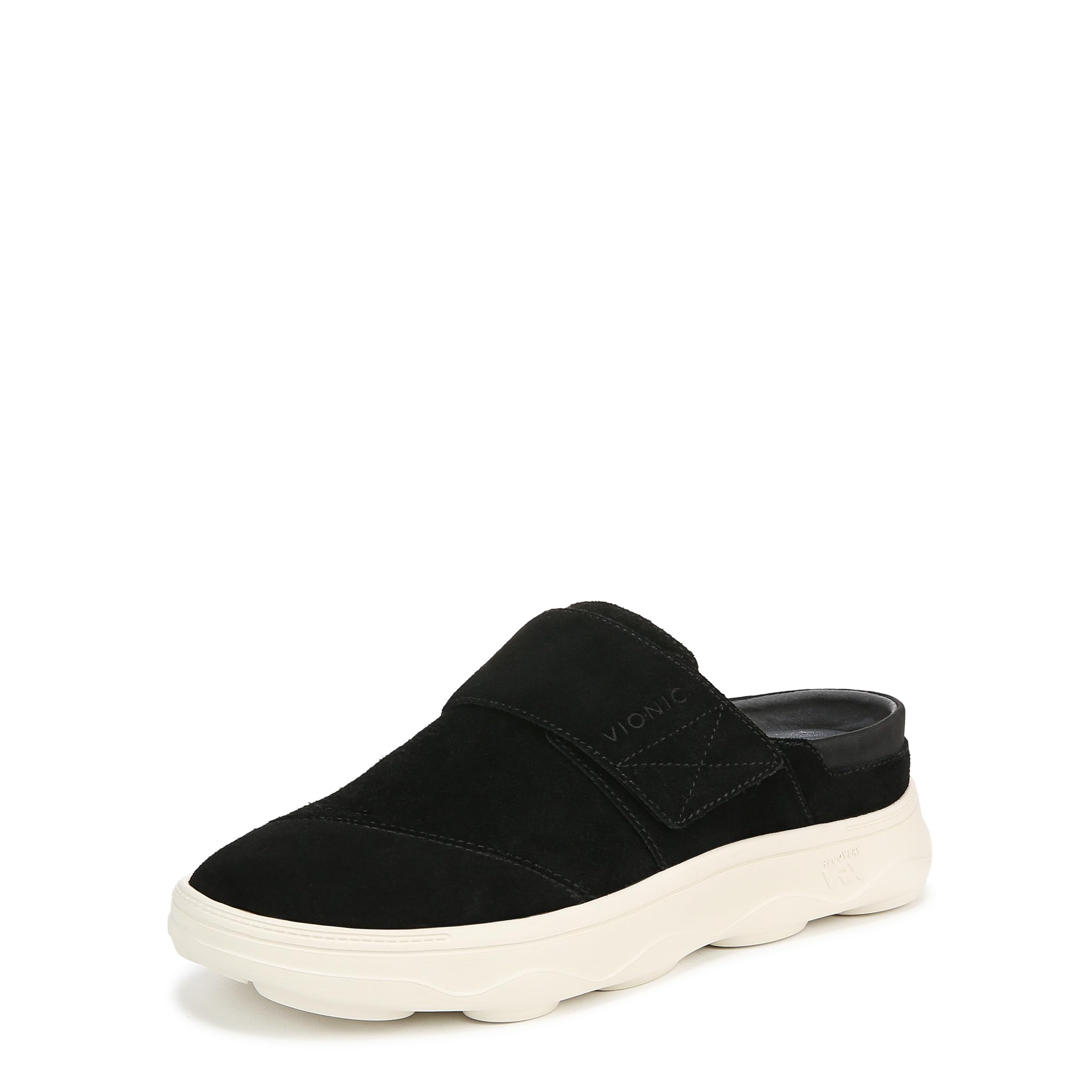 Vionic Womens Lotus RX Sneaker Black Suede 13 M