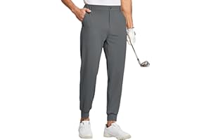 Willit Men's Golf Joggers Pants Stretch Slim Fit Work Dress Pants Quick Dry Athletic Pants with Pockets