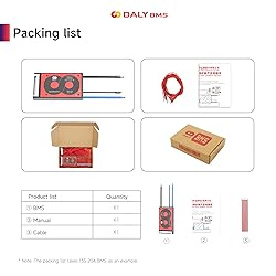 DALY 4S-16S BMS 15A to 200A Protection Board with