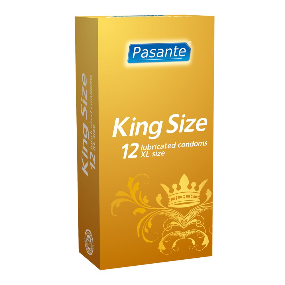 Pasante King Size (Large) Condoms - Pack of 12 — image 1