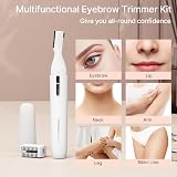 TOUCHBeauty Electric Eyebrow Trimmer AG-1658 White Portable view 2