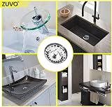 Zuvo Sink Plug Replacement 78mm Stainless Steel Strainer Silver view 6