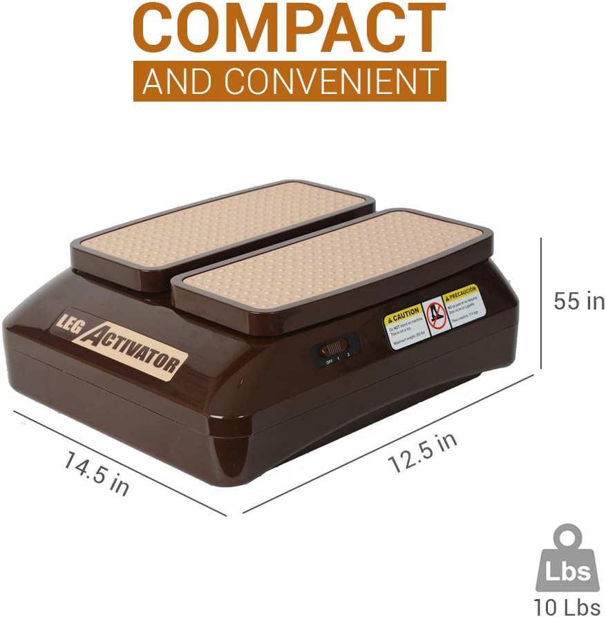 LegActivator - The Seated Leg Exerciser & Physiotherapy Machine for Seniors that Improves your Health and Blood Circulation while Sitting in the Comfort of your Home or Office: Health & Personal Care