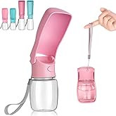 Portable Dog Water Bottle, Foldable Dog Water Bottle Leak Proof Dispenser for Puppy Small Medium Large Dogs, Pet Drink Cup fo
