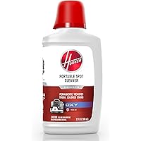 Hoover Oxy Portable Spot Cleaner Solution, Carpet Cleaning Shampoo, 32 fl oz Formula, White, AH31711CA