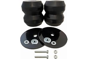 Austkokiyo GMRCK15S Rear Suspension Bump Stops Enhancement System Fit for Chevy Silverado 1500 GMC Sierra 1500 Pickup Truck 1