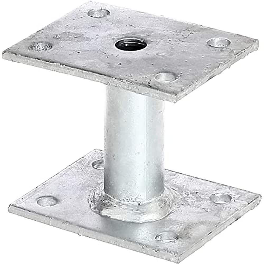 Screw-On Post Anchor Hot-Dip Galvanised 70 x 90 mm — image 1