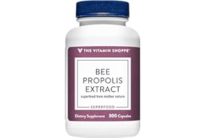 The Vitamin Shoppe Bee Pollen Extract 250MG, Superfood with Bee Propolis and Royal Jelly, Seasonal Immune System Support (300 Tablets)