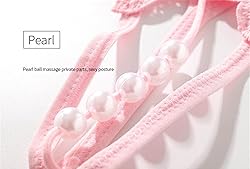 AkovichFarh Women Pearl Lace Bowknot Beads Lace