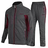 TBMPOY Men's Tracksuits Sweatsuits for Men Set