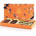 Venchi - Murrine Collection - Gift Box with Assorted Ingot & Gianduiotto Chocolates - Milk, Extra Dark, Gianduja, White Salted, 7.86 oz - Gift Idea for Birthday and Anniversary - Gluten Free