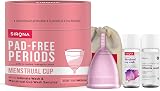 Sirona Reusable Menstrual Cup Medium | Heavy Flow Tampon Alternative view 1