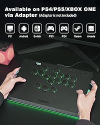 Haute42 Leverless Controller Arcade Stick: Aluminum