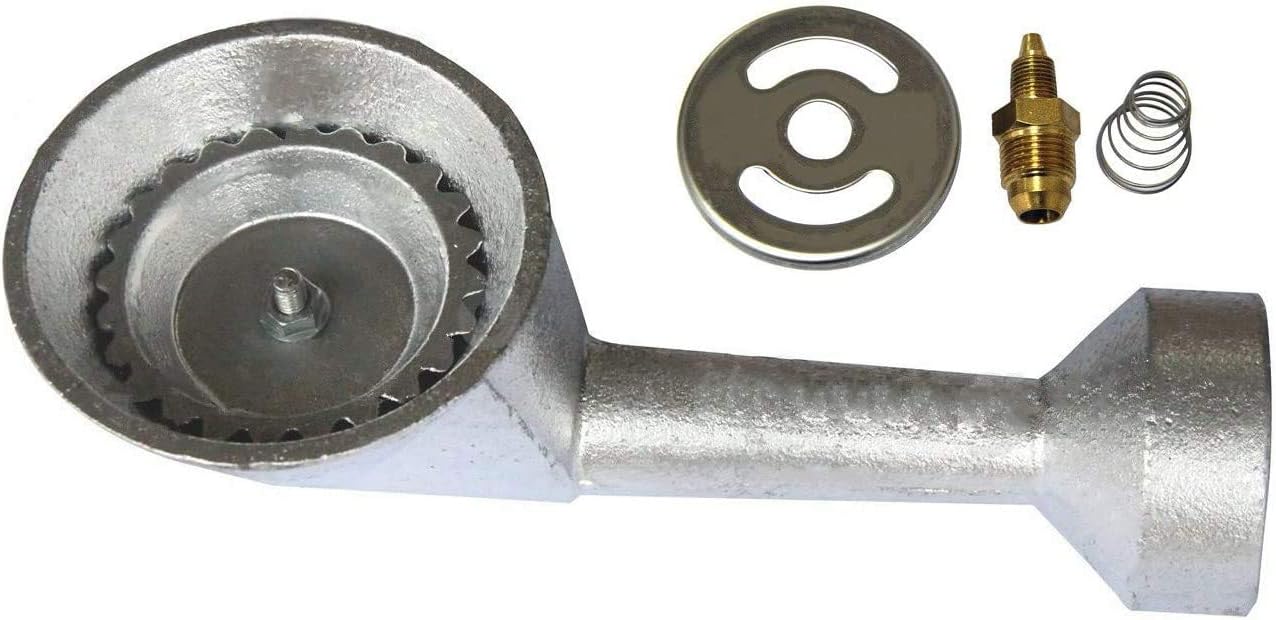 Hongso High Pressure Cast Iron Burner Replacement for Round Bayou Classic Cooker Frames (CBBG10N)