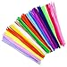 Bememo 200 Pieces Pipe Cleaners Chenille Stems 6 mm x 12 Inch for DIY Art Craft, Assorted Colors