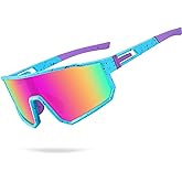 MVPTGRS Youth Baseball Sunglasses for Boys Girls Age 8-14 TR90 Frame Kids Sport Sunglasses for Softball Cycling Baseball Golf