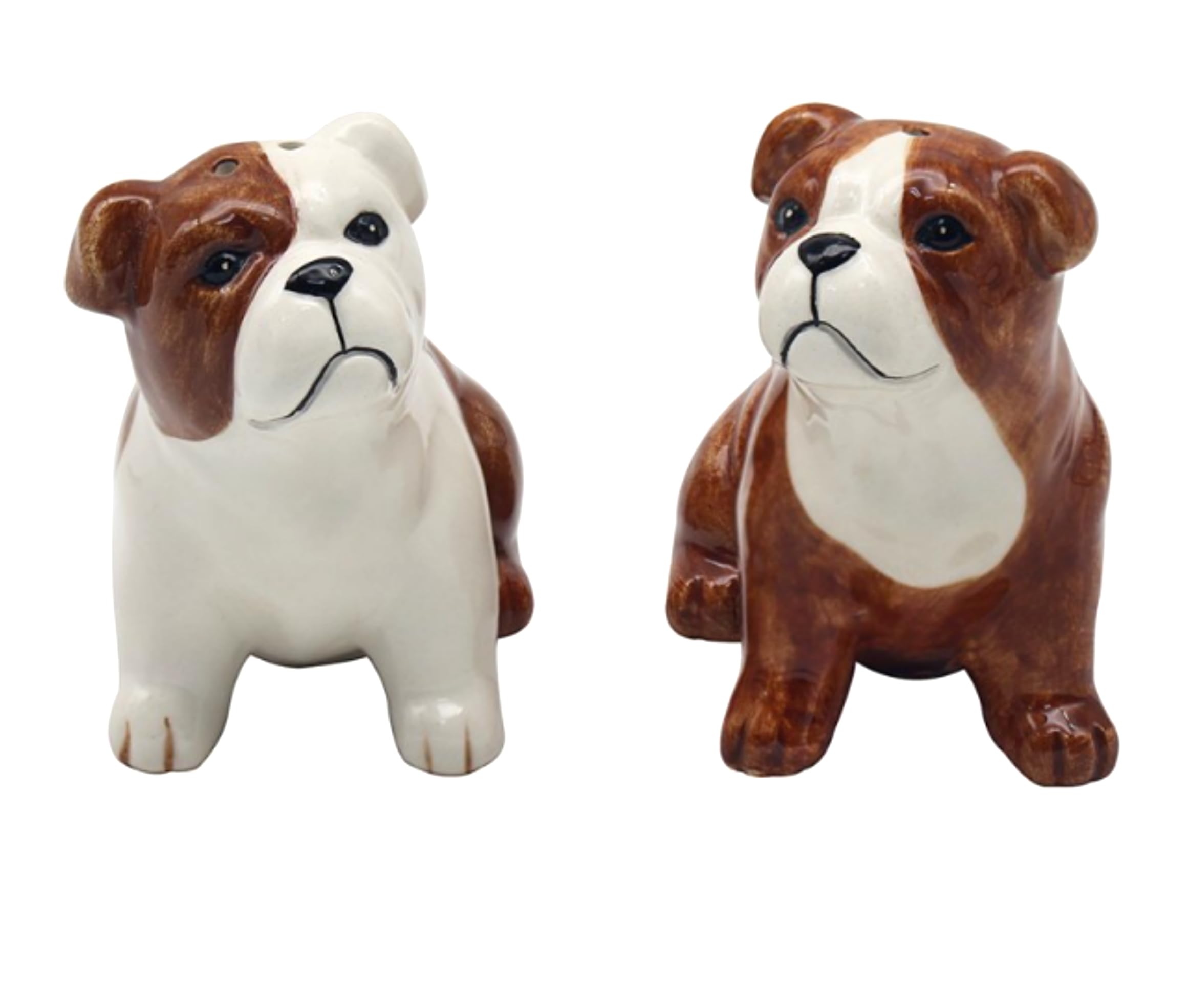 Lesser & Pavey British Designed Salt and Pepper Sets | Salt and Pepper Shaker for All Type of Kitchens | Salt Shaker & Pepper Shaker Perfect for Home or Businesses - Bulldog