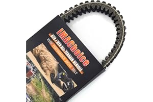 IMACHOICE 59011-0003 Heavy Duty Drive Belt for Kawasaki Brute Force 650 750 2005-2020 / KFX 700 2004-2009 / Prairie 360 650 700 2002-2012 / Teryx 750 2011 CVT Belt 59011-0019 19C3218