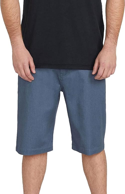 Volcom Men's Vmonty Stretch Short Heather Blue 29