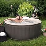 Therapurespa EST5868  4-Person Inflatable Portable Hot Tub with Storage Bag