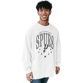 Blue 84 NBA Officially Licensed Crewneck Sweatshirt Ringspun White Stars