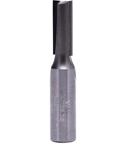 Whiteside 1058 Straight Router Bit: 1/4 Inch Cutting Diameter, 1/2