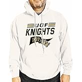 Campus Colors NCAA Adult Unisex Varsity Club Pennant Hooded Fleece Sweatshirt, Cozy Cotton Poly Blend, Classic Design