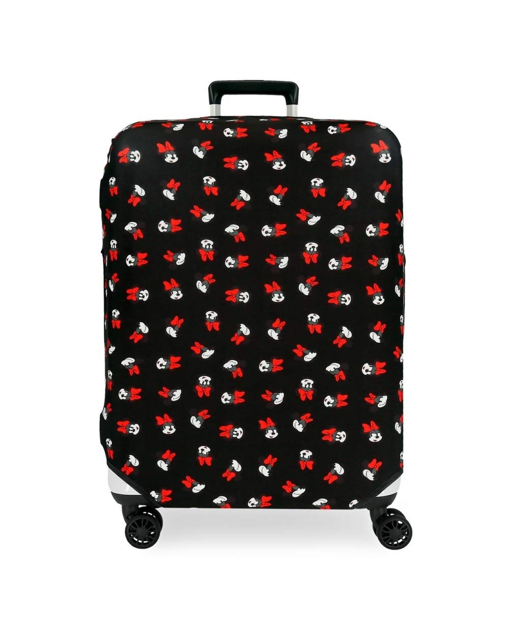 Disney Unisex-Child Medium Suitcase Cover, Black, XXX