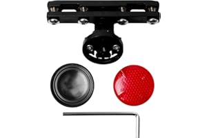 LICHIFIT Bike Seat Bow Hidden Bracket Mount Reflector Protective Shell Cover Fixed Holder for AirTag