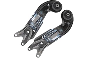 Detroit Axle - Rear Trailing Arms Replacement for 2004-2012 Chevrolet Malibu Pontiac G6 Saturn Aura - 2pc Set
