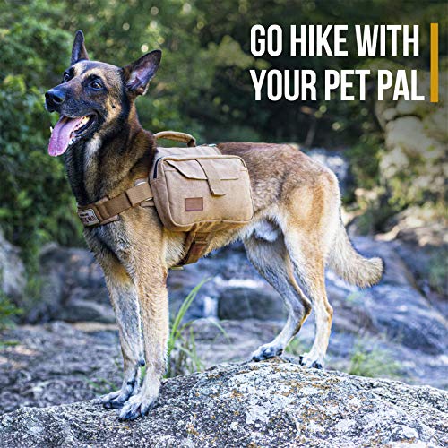 Sac A Dos Pour Chien OneTigris Dog Pack Hound Travel Camping