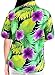 La Leela Hawaiian Shirt Beach Blouses Top Women Tank Casual Aloha Boho Holiday Button Up