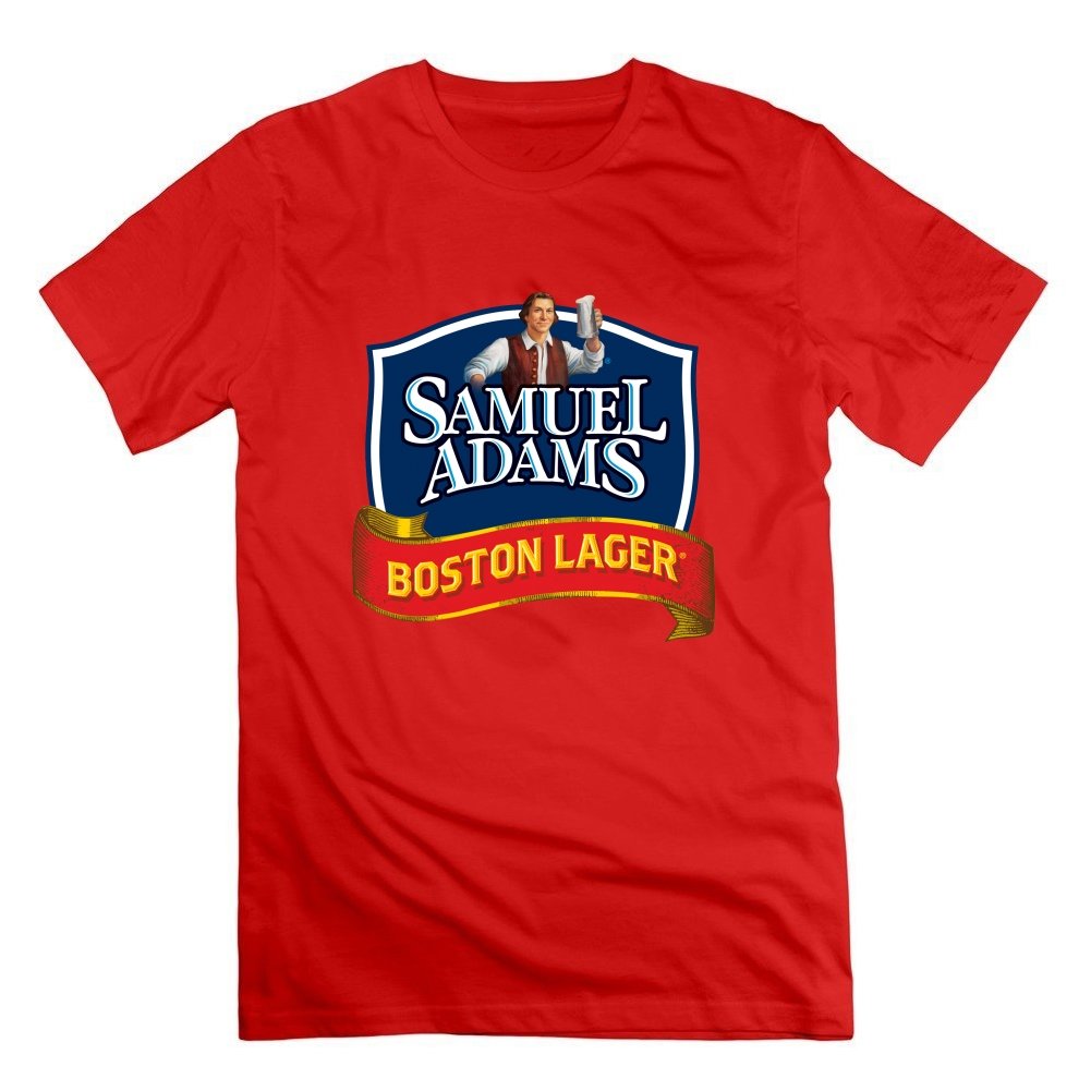 Creative Beers Sam Adams Gray Organic T Shirt Ted Funny T Shirt 4179