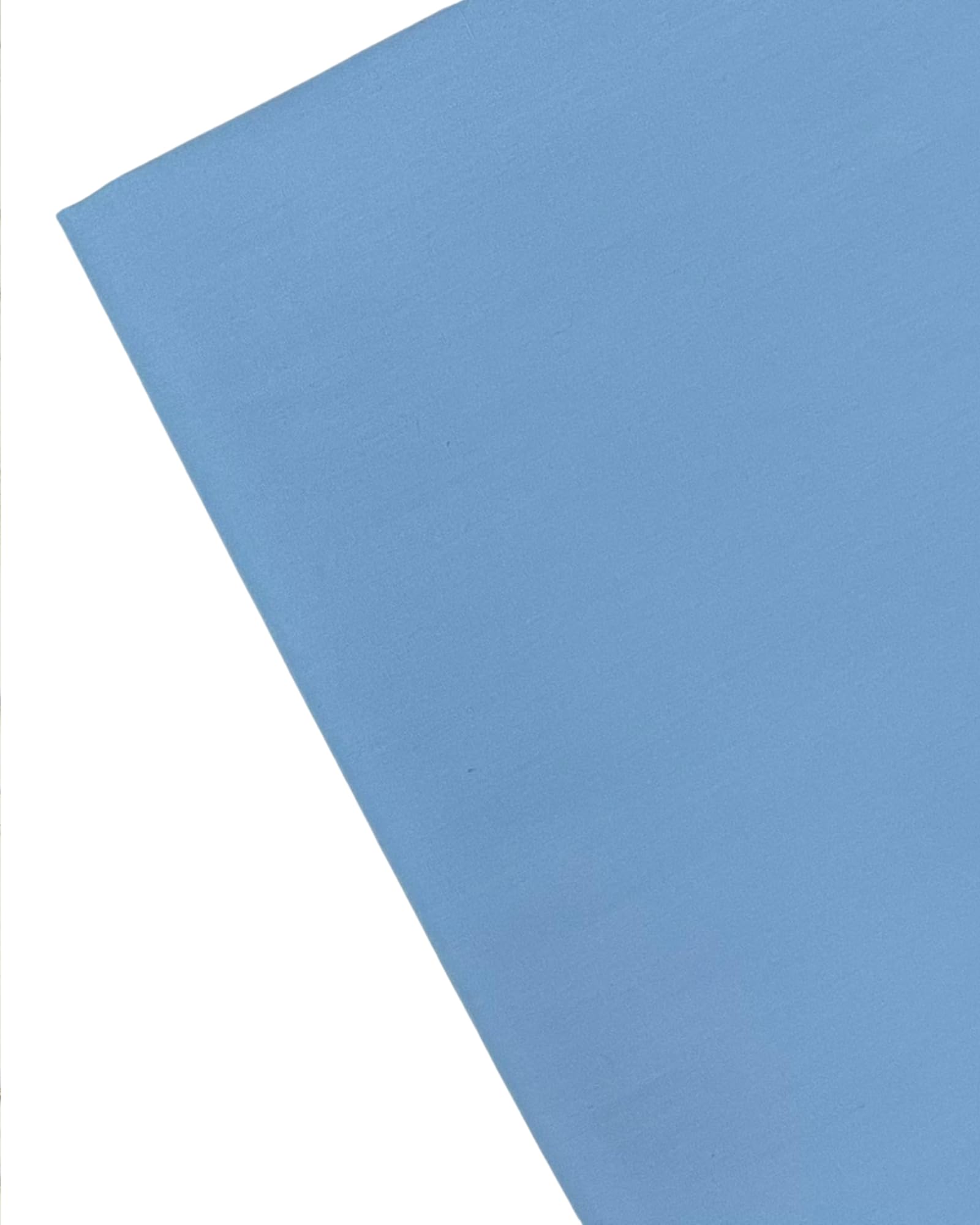 Plain Sky Blue Fabric - 45 inch / 112 cm Wide - for Dressmaking, Art & Craft, Sewing - 5 Metre — image 1