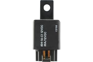 EC-HPOCKET 804-1A-C1 12VDC 4Pins 30A 1 from A Quick Connect Automotive Relays air Conditioning Control Halogen Head lamp Control Horn Control Fog lamp Control SPNO