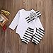 Baby Girls 3Pcs Outfit,Brand Sparking New Bodysuit,Leg Warmers and Headband (90(9-12M), White)