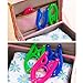XREXS 10pcs Portable Travel Hangers Foldable Plastic Travel Suit Coat Clothes Hangers w Anti-Slip Grooves (10pcs Assorted Colors)