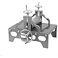 Lfhelper Manual Printmaking Machine with Adjustable Slab Roller for Making Relief Plate Gravure Production Pressed Artworks, Pottery Equipment Printmaking Press Machine Engraving Press